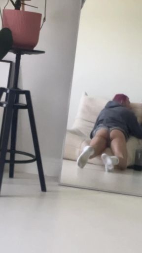my big ass with tight shorts