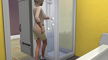 In the middle of the night my stepnephew came to my room and climbed on top of me, it was too late to resist because his dick was already in my pussy - No Edit
