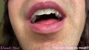 Khawal Egyptian Arabic lip fetish closeup whiteboy