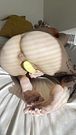 Watch my hairless pussy squirt in the sunshine