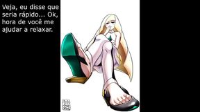 Joi Lusamine rapidinha com os p&eacute_s (Pt Br)