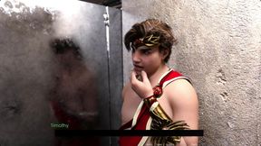 Big Cock Guy Fucking Two Girls In Toilet And Creampies Threesome Sex