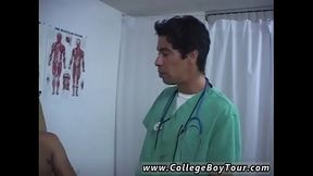 Boys gay medical examination movietures The doctor then felt around