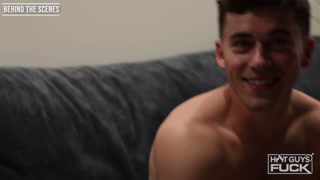 Hot college jock enjoys tight latina pussy to the MAX!