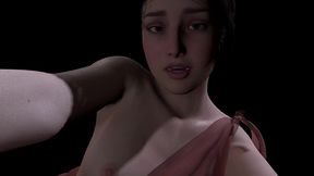 greek standing from the back - 3d porn