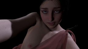 greek standing from the back - 3d porn