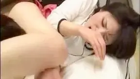 Japanese Housewife Rides Bikini Bottom - Wet Wild Steaming Passion