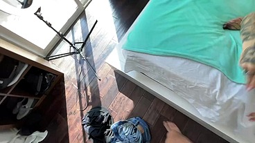 Step Mommy Offers Her Helping Hand And Asshole