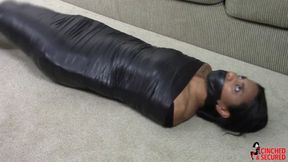 Catburglar Captured and Encased in Tape Mummification (MP4 Format)