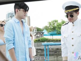 Stacy and Allies Spend the Day on a Boat Playing and Screwing