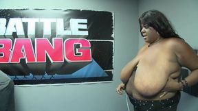 MMA fighter fucks huge milf ebony with enormous tits