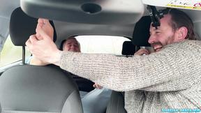 ”Bearded Stud Enjoying A Good Feet Ticklish Session”