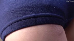 Plump Goddess Azusa Shinonome Flaunts Her Juicy Curves in Tight Bloomers