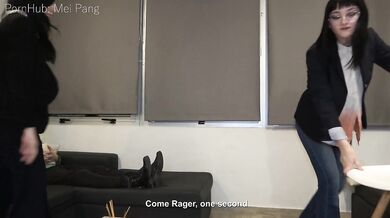 My psychologist and her secretary give me a sex session ft Blaze Rager &amp; John Lemon