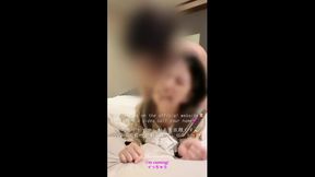 Japanese wife takes a BBC and loves every second of it