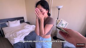 Asian Cleaning Lady Let Me Fuck Her