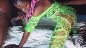 Vera's Squeezable P*ussy Devoured by 2 Gigantic Black Dicks - Intense Orgasms Ensue!