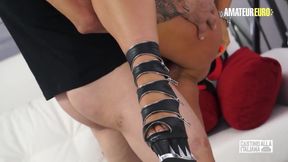 Omar Galanti's Italian Mature gets both holes drilled during casting audition