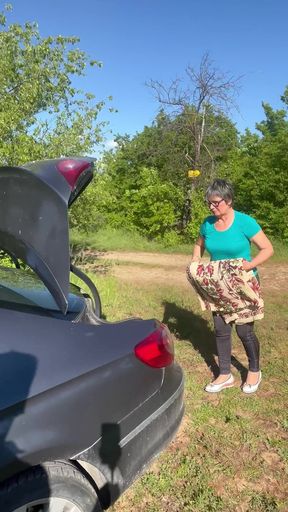 Madam O Outdoor Anal Part 2!!!