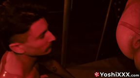 Debauchery is done Brett Tyler and Pierre Rubberax upon Yoshi Kawasakis asshole