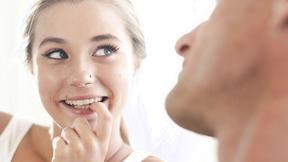 ”Young hot girl Carolina Sweets attracted to her step daddy's old friend”