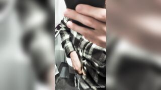 Uncircumcised first-timer sneaky taunt in public transport - Who wants to empty my nutsack?