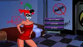 Harley Quinns Teases Batgirl With Dance & Seduction In DC Comics Hentai Walkthrough