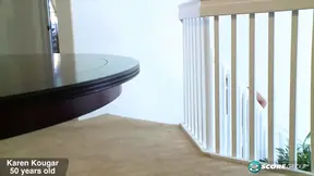 Karen Kougar's Ass Fucked and Creampied