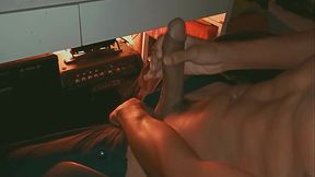 Guy moaning loud and jerking off until he cums so FUCKING HARD DIRTY TALKING