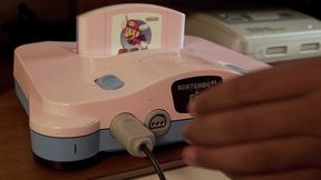 mario is hard - trans gamer girl gets distracted and jerks off with dildo