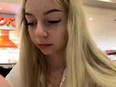 Curly Blonde Teen Records Solo Dildo Masturbation More at