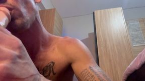 riu melo work on cam with virtual sexy paris client