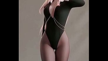Ahri'_s Seductive Dance (EXID - Up &amp_ Down) | Uncensored Hentai | AI Generated