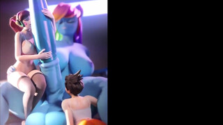 Rainbow Dash Threw A Hentai Party For Overwatch Girls - Amazing Futa Furry Overwatch Hentai 4k 60fp