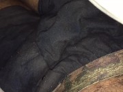My dick doing push ups in the am