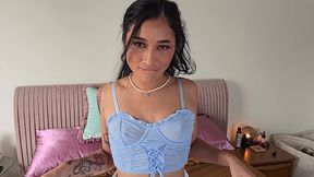 petite asian teen takes fat bwc and creampie