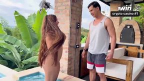 Amateur Latina with big boobs and ass rails stepbro's huge man rod until she cum, wants some stepbro dih - molten gonzo porn!