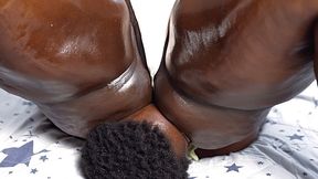 Nose-Deep in Fart Filth under Bumboo’s Colossal Face pounding Buttocks