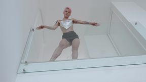 sexy anal queen mina k takes a rough fucking with dap 0% pussy and pissed by 2 guys