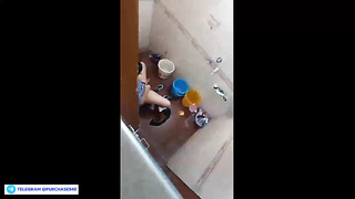Shaitaan Chota Bhai Records Aged Step-sister Fapping In Douche Before Taking Bathroom