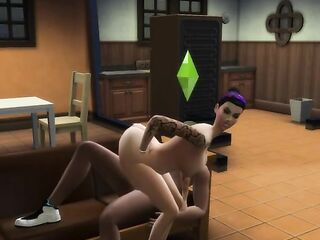 large ass on the daybed sims 4