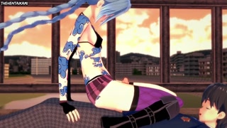 Jinx Catches You On A Bridge &amp; Gives You The Time Of Your Life! League of Legends Arcane