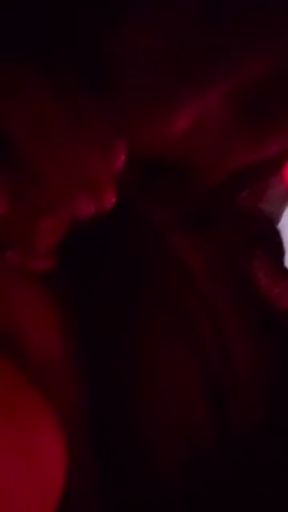 Uber driver Party Pete getting blowjob from Middle Eastern Slut