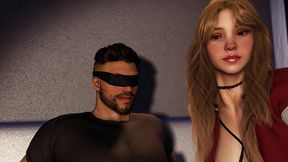 hot blonde chick sucking dick: x-ray blowjob