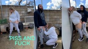 He Caught Me Pissing On The Street And Put Me Against The Wall