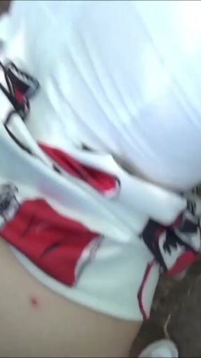 Must-see moment from &quot;Cute Teen Jeeny Real Public Threesome in Berlin Tiergarten&quot;