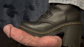 Zoey - High Heel Doc Marten Boots aggressive tread bootjob - Shoe job, Boot job, Doc Martens, Kicking, Rubbing, Rough, Cbt
