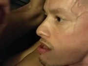 Selfsuck cum swallow