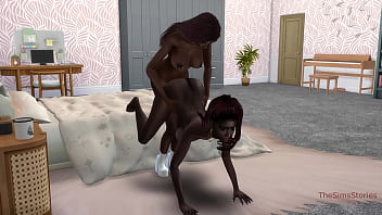 With sex sounds: Lesbians skip school for fucking and scissoring