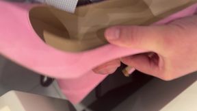 High heel pink suede LK Bennett shoejob